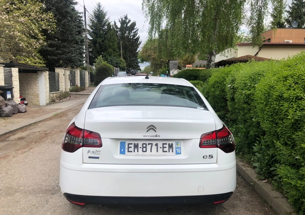 Citroen C5 cena 34900 przebieg: 216000, rok produkcji 2017 z Lublin małe 301